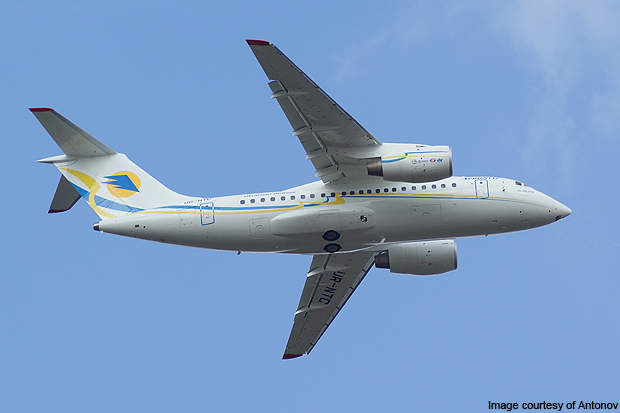 The first order for the Antonov An-148 was received from Ilyushin Finance (IFC).