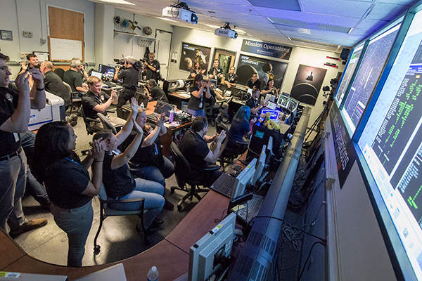 The spacecraft will be controlled from Mission Operations Center (MOC) in Maryland. Credit: Nasa.