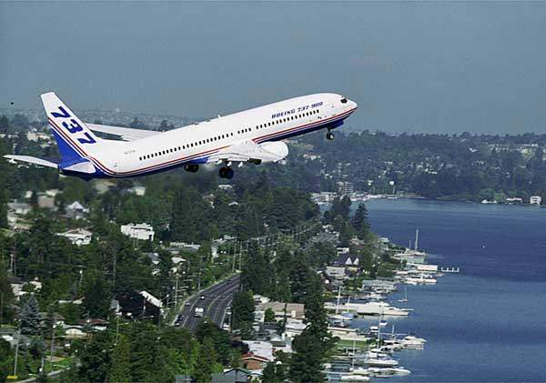The largest variant, the 737-900, carries 177-189 passengers.